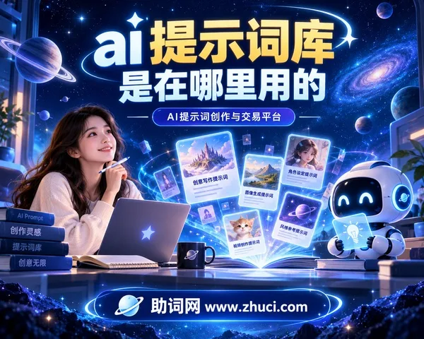 会写提示词的人在悄悄赚钱：助词网把AI经验变成持续收入
